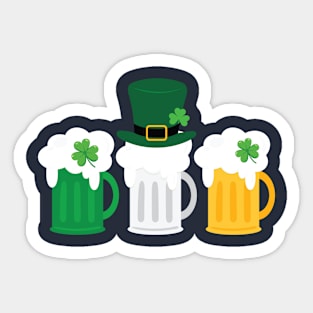 Irish Beer Ireland Flag Sticker